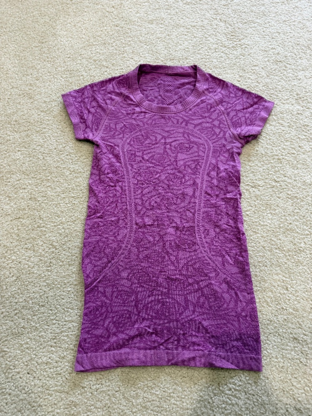 Lululemon Purple Short Sleeve T-shirt
